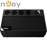 RENTON 650 PLUS FC30W - UPS 650VA/360W с LED индикация, AVR и USB-C зареждане nJOY