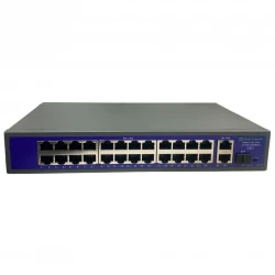 HI-F2421GBL-C  - 24+2+1 портов 10/100/1000 Gigabit Poe Switch с 2+1 Uplink порта VLAN 250 метра link