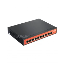 WI-PS308G - Гигабитов 10 портов  PoE switch 8x PoE + 2UpLink FE  Wi-Tek