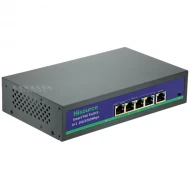 Hi-G0410GB - 5 портов AI POE суич 4x PoE 100/1000Mbps + 1 UPLINK  100/1000Mbps 78W IEEE802.3af/at