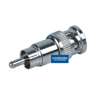KS-BNC0205 - Мъжко BNC към мъжки RCA чинч