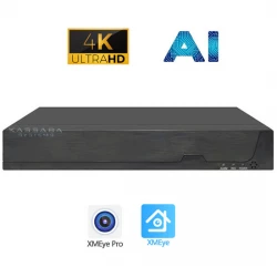 TRX-7808UHD-R - Професионален 4K 8MPX 8 канален хибриден 5 в 1 XVR + 4IP 5MPX
