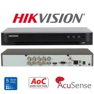 iDS-7208HQHI-M1/E(E) - 5MPX Lite UltraHD 8 канален пентабриден AoC XVR + 4IP Hikvision