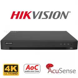 iDS-7216HUHI-M2/XT - Професионален 16 канален 8MPX 4K AI AoC XVR + 16бр. IP камери за 2 HDD Hikvision