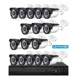 16IR3230 - 5MPX комплект с 16 IR камери и Ultra HD 16 канален DVR