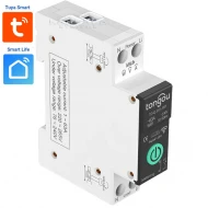 TS-EM1P63A - Монофазен 1P смарт WiFi прекъсвач с мониторинг функция 63А TUYA Smart