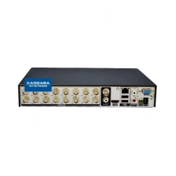 TRX-8516UHD - 16-канален UHD 5MPX хибриден DVR видеорекордер 5 в 1