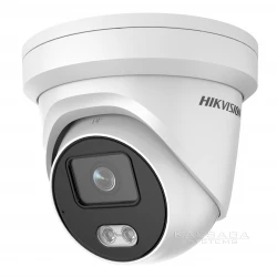 DS-2CD2327G2-LU(C) - 2MPX IP ColorVu куполна камера с AcuSense и вграден микрофон Hikvision