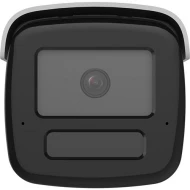 IP PoE камера Hikvision 4MP AcuSense с активна светлинна и звукова аларма, двупосочно аудио - DS-2CD2T46G2H-IS2U/SL