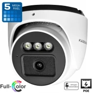 TRX-DM5ADL-2.8-PoE - Double Light PoE 5MPX IP AI 2.8mm H.265+ куполна камера с вграден микрофон