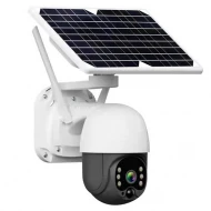 PTZ-SOLAR30-4G - Соларна 4G PTZ камера със SIM карта с 3MPX резолюция, SONY матрица, микрофон и слот за SD карта