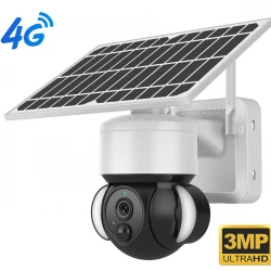 UB-18SLF-3M-4G - 3MPX UltraHD соларна камера със 4G SIM карта, микрофон, карта памет до 128GB