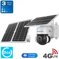 UB-18TP22W32A-3M-4G - 3MPX 4G соларна камера с три соларни панела 22W соларен панел и вградена батерия 32000mAh UBox