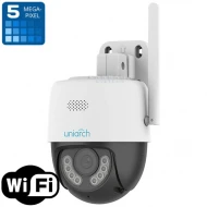 Uho-P1A-M5F4D - 5MPX управляема WIFI камера с dual light IR+LED подсветка, микрофон и говорител, слот за SD карта, детекция на движение и звук Uniarch
