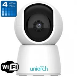 Uho-S2E-M4 - WiFi UltraHD 4MPX камера с проследяване на движение и детекция на звук, двупосочно аудио, слот за SD карта до 256GB Uniarch