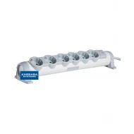 Разклонител Legrand Comfort 6X2P+E с 3 м. кабел - бял