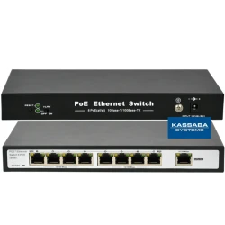 FS-S1008EP-E - 8 портов PoE суич с 1 UP-Link порт 10/100MB