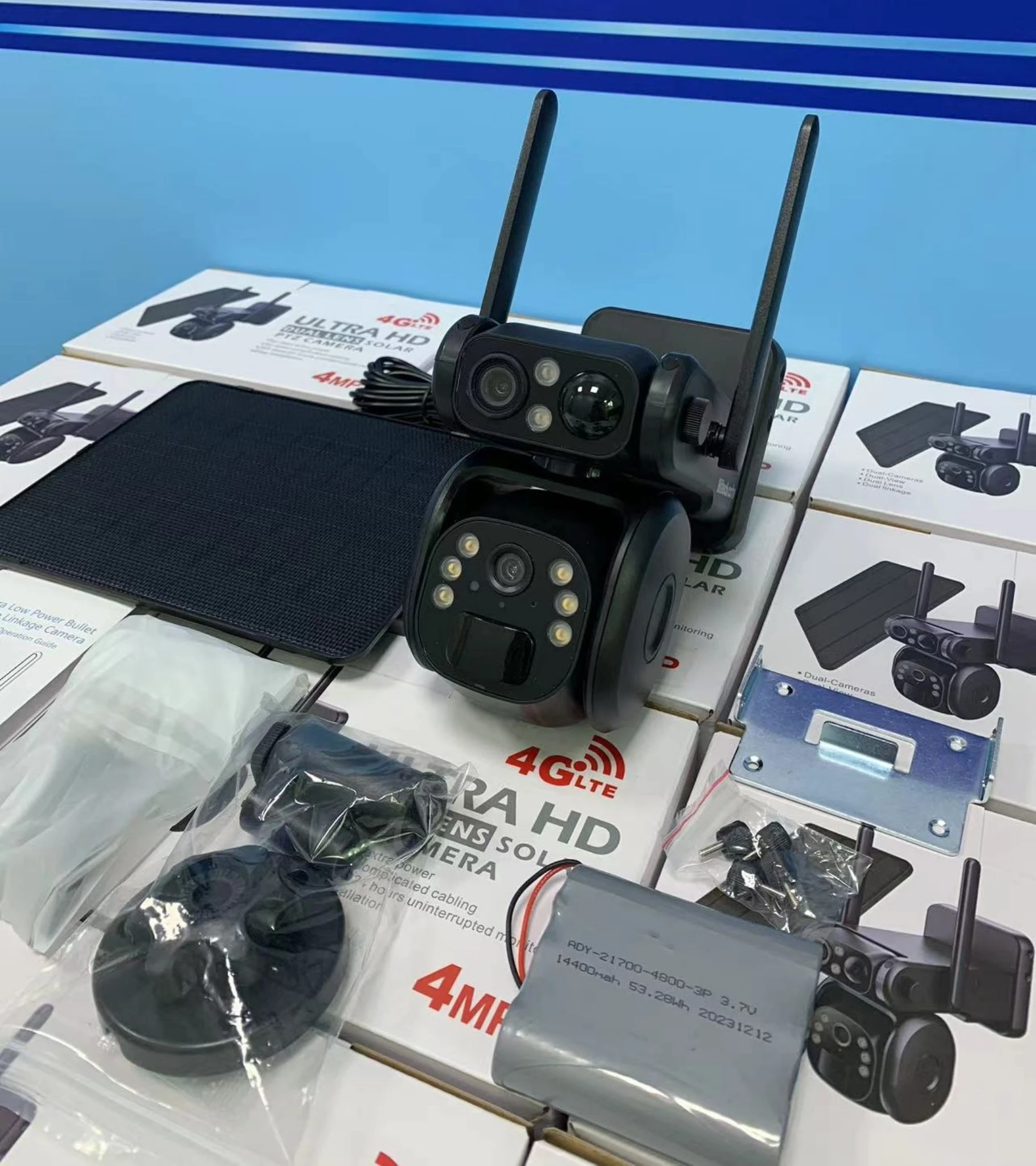 Соларна камера UBOX 4 мегапиксела Соларна камера UBOX 4 мегапиксела с 4G