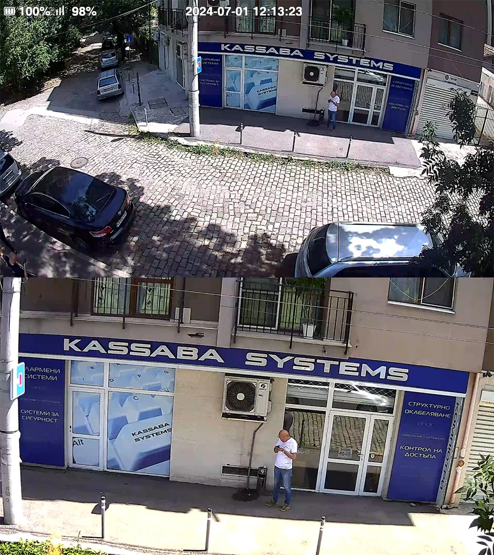 Конбинирана двойна 4G и WiFi соларна камера